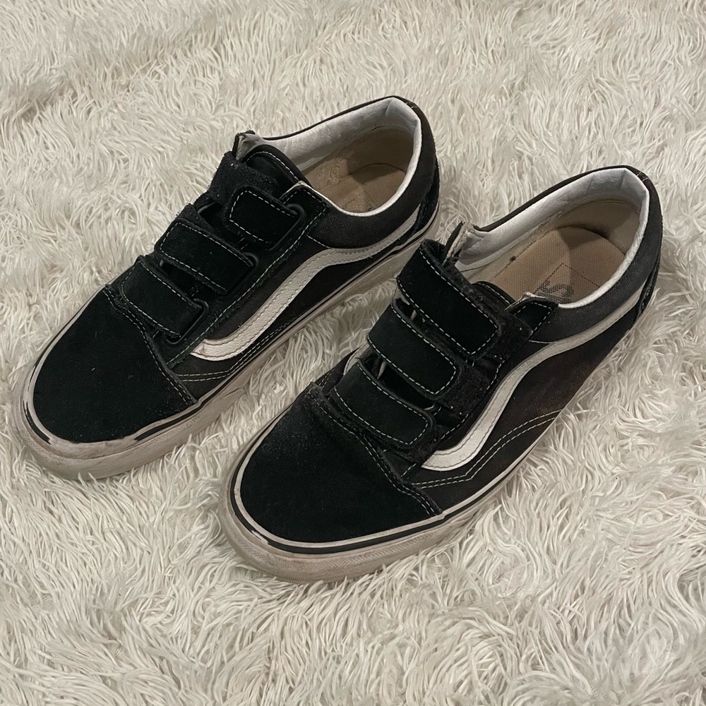 Vans Velcro Strap Suede Patch Sneakers